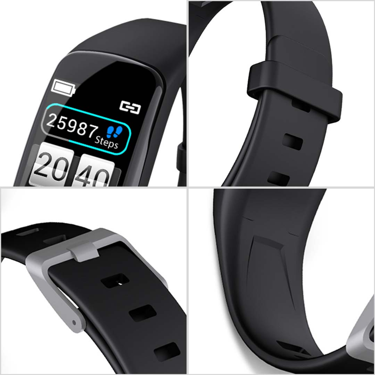 Sport Monitor Wrist Touch Fitness Tracker Smart Watch